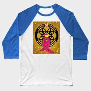 Spiritual Colorful Dream Catcher Feather Baseball T-Shirt